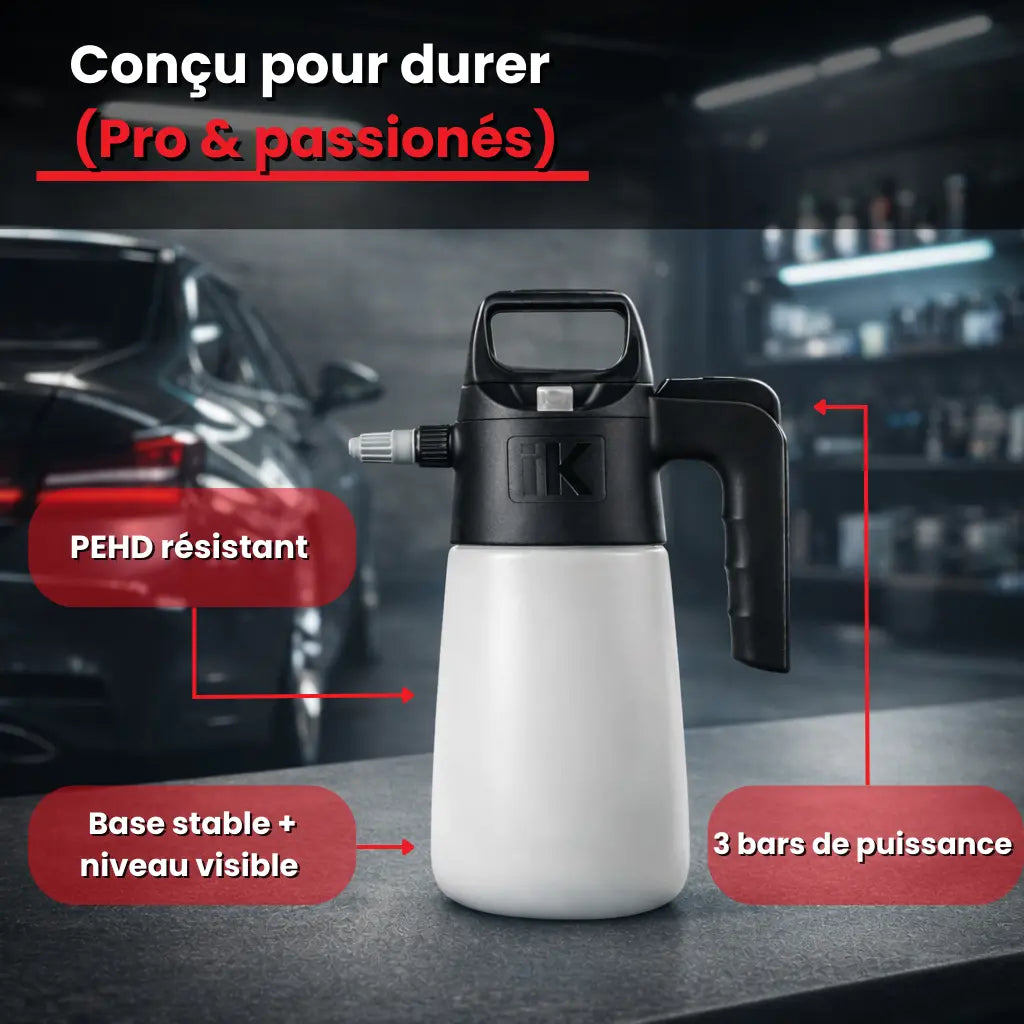 pulvérisateur nettoyage voiture 3 bars pression