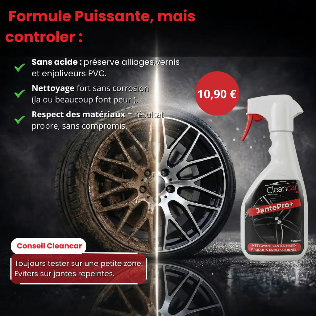 Nettoyant Jante Puissant  Pour Voiture et Moto Prestachimie