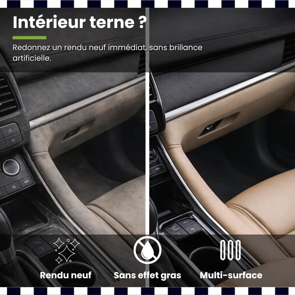 Nettoyant Rénovateur Cuir Plastique - Clean Protect + Cleancar Lab