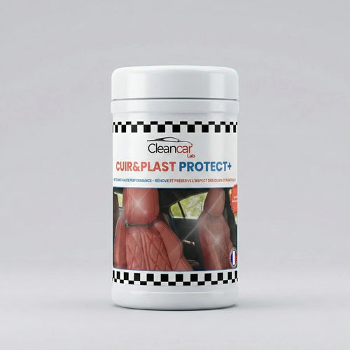 lingettes nettoyage intérieur voiture cuir plastique