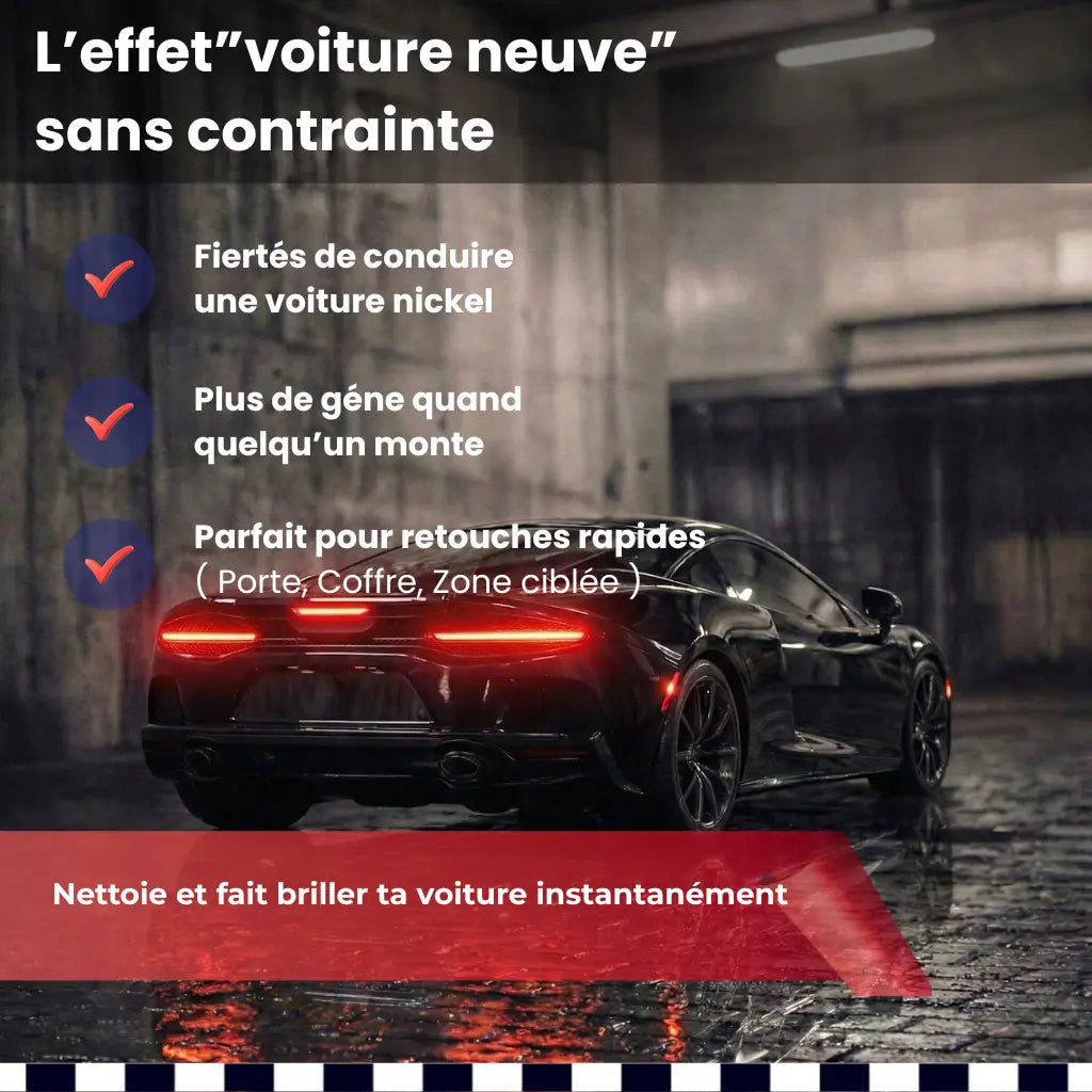 Nettoyant Voiture sans Eau Brillant - Lavasec Ma boutique