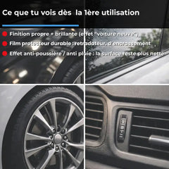lingettes 3en1 film anti-pluie anti-poussière carrosserie