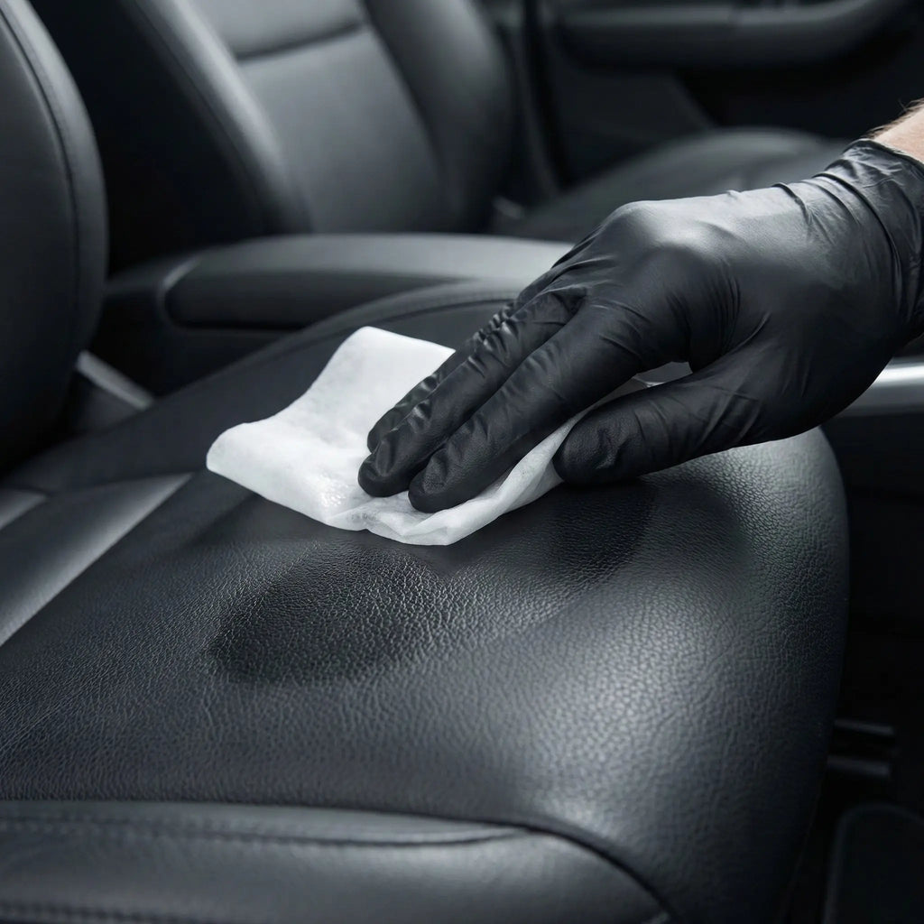 entretien habitacle voiture lingettes sans silicone
