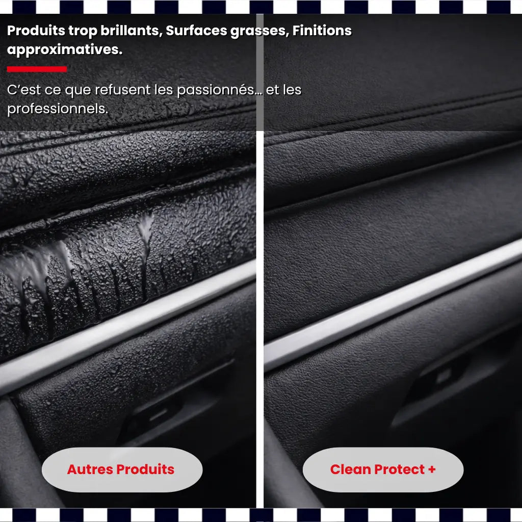 Nettoyant Rénovateur Cuir Plastique - Clean Protect + Cleancar Lab