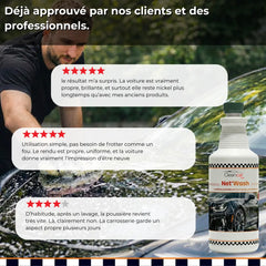 lavage voiture shampoing peinture ancienne résultat