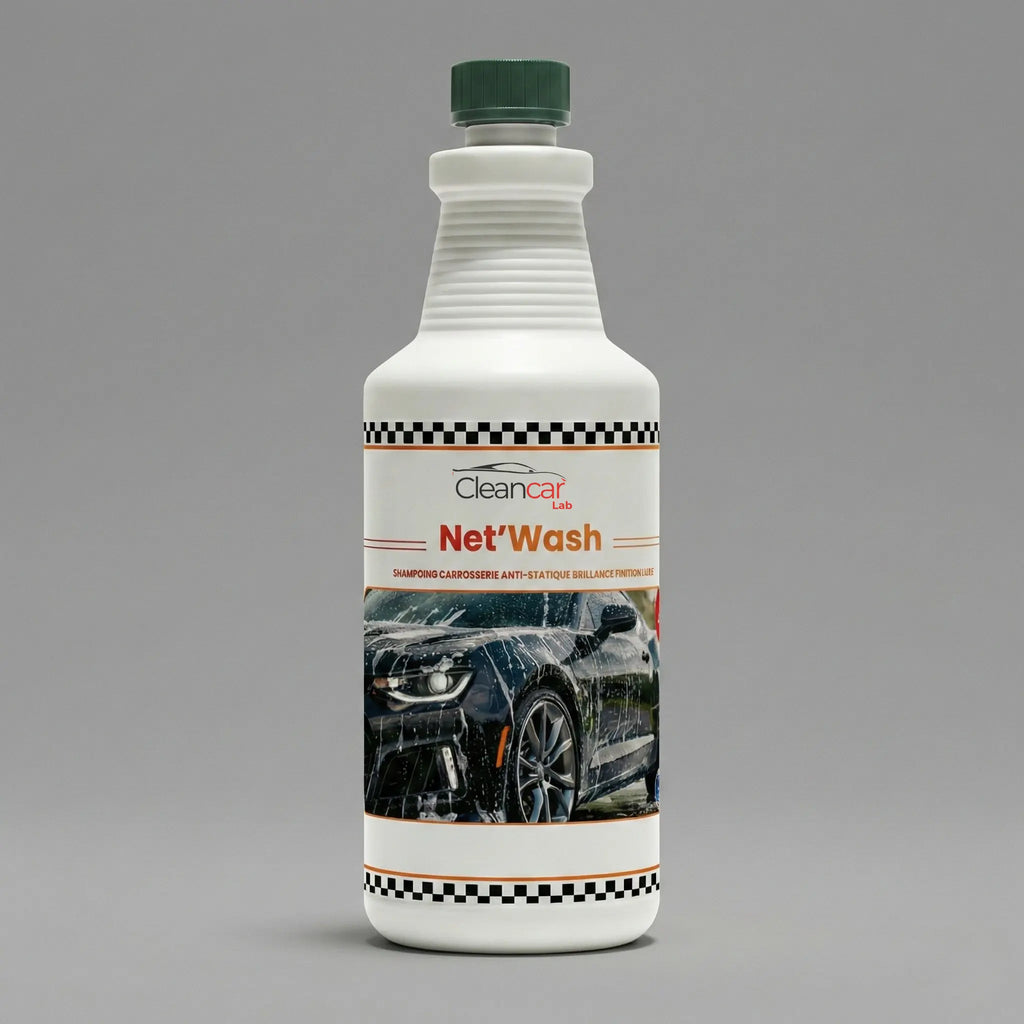 Shampoing Carrosserie Voiture Finition Luxe Net'Wash Cleancar Lab