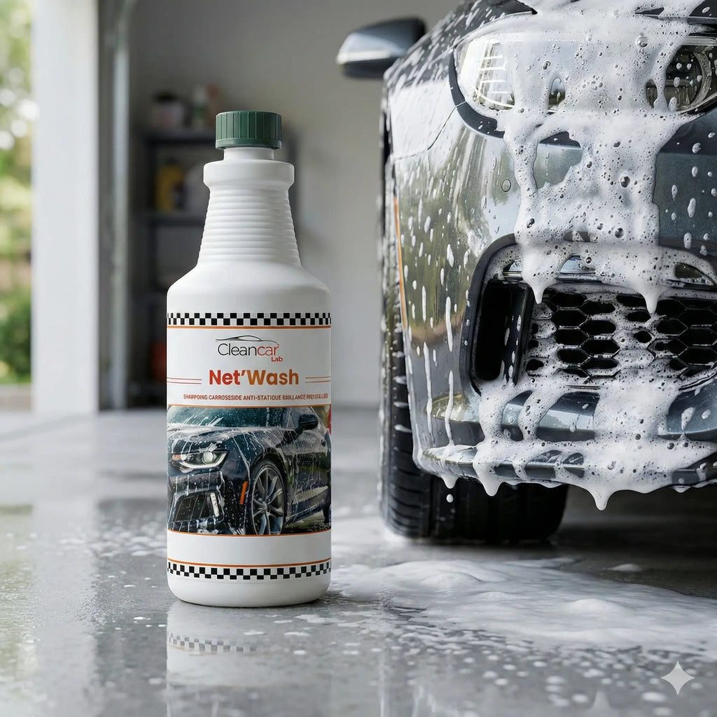 Shampoing Carrosserie Voiture Finition Luxe Net'Wash Cleancar Lab