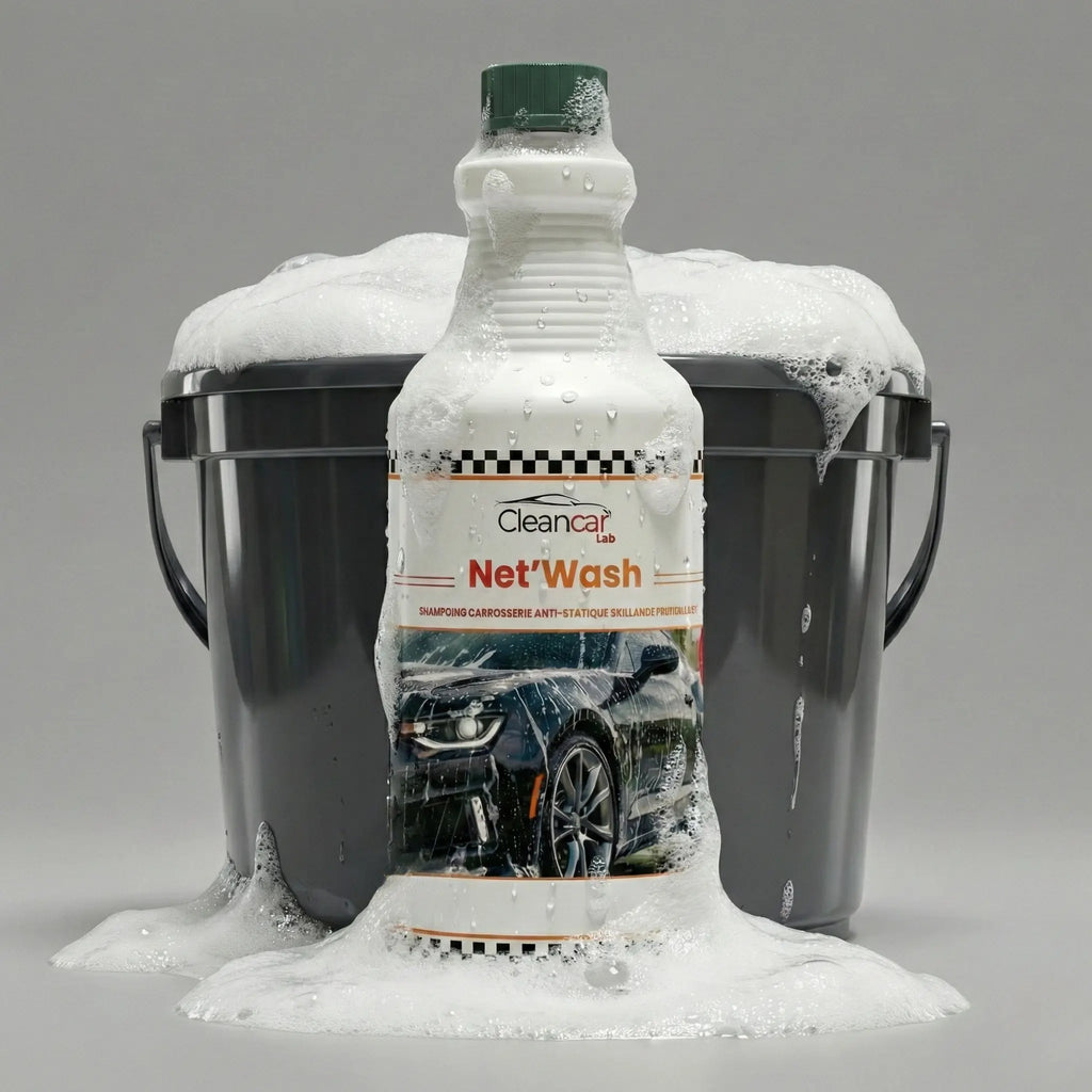Shampoing Carrosserie Voiture Finition Luxe Net'Wash Cleancar Lab