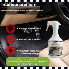 nettoyant tableau de bord voiture clean protect+