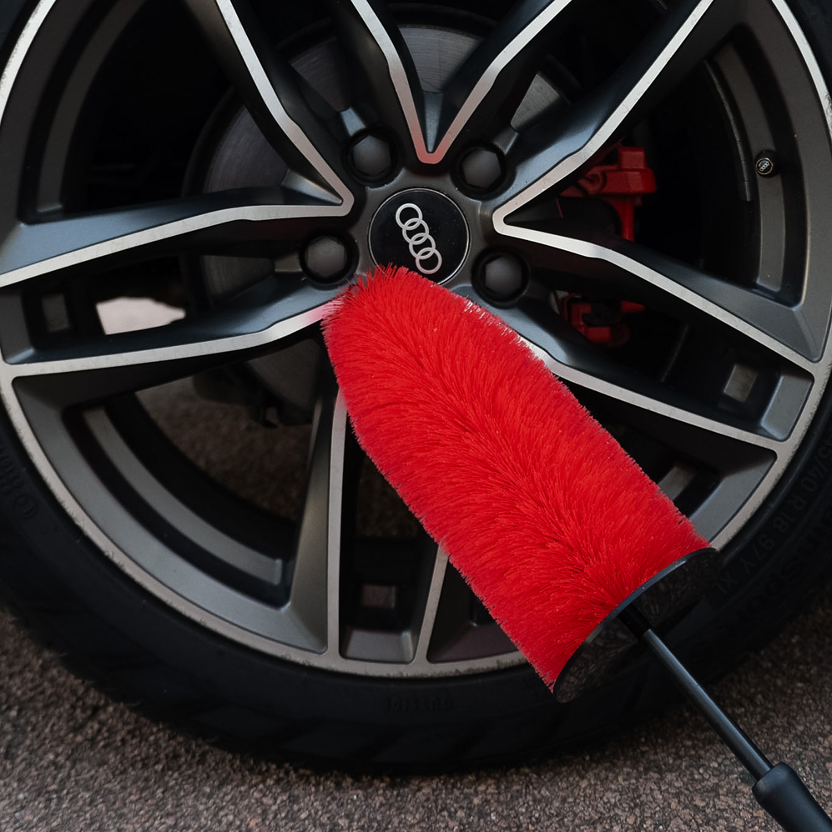 Brosse Goupillon Jante Voiture Manche Long