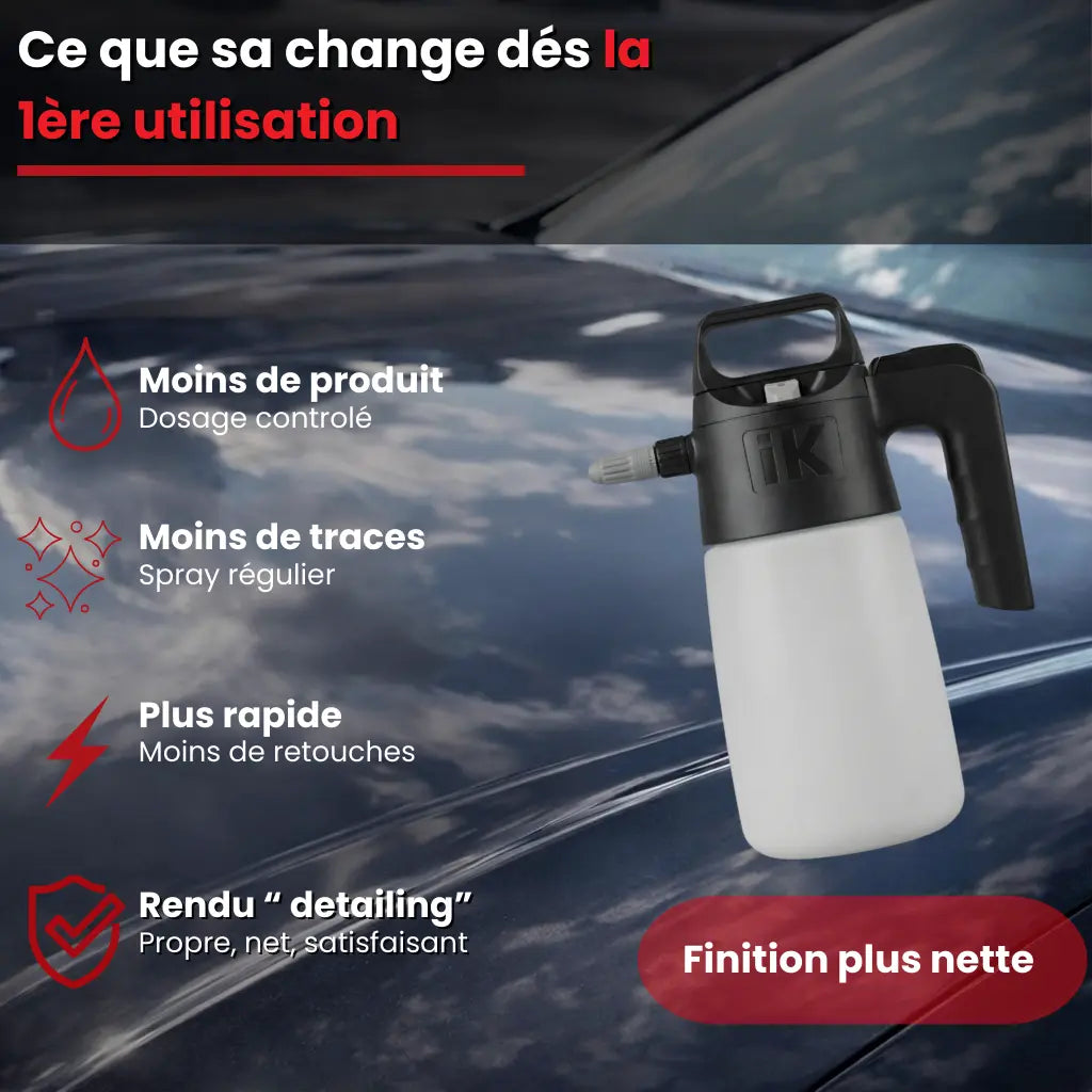 pulvérisateur nettoyage voiture 3 bars pression