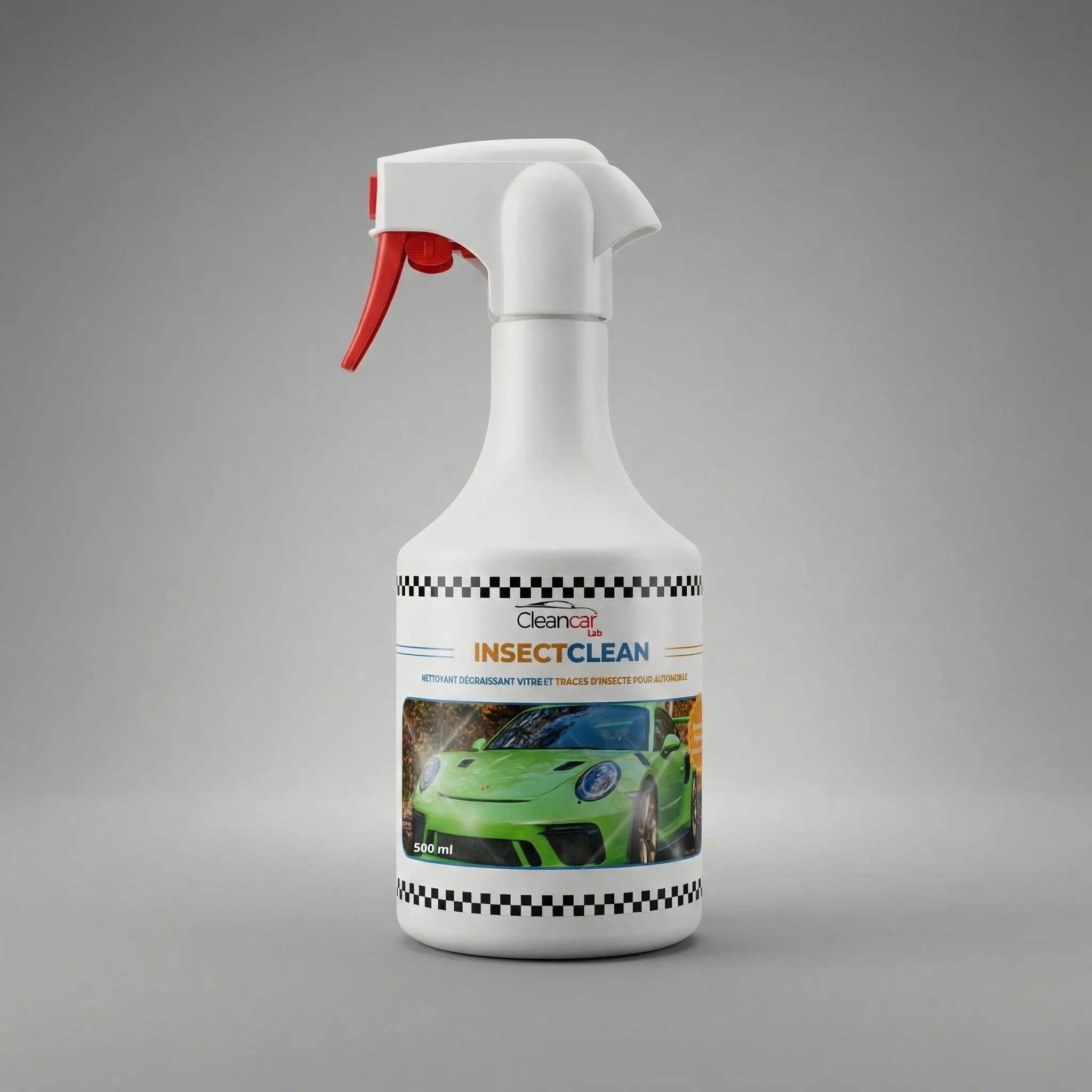 Nettoyant vitre traces d’insecte automobile
