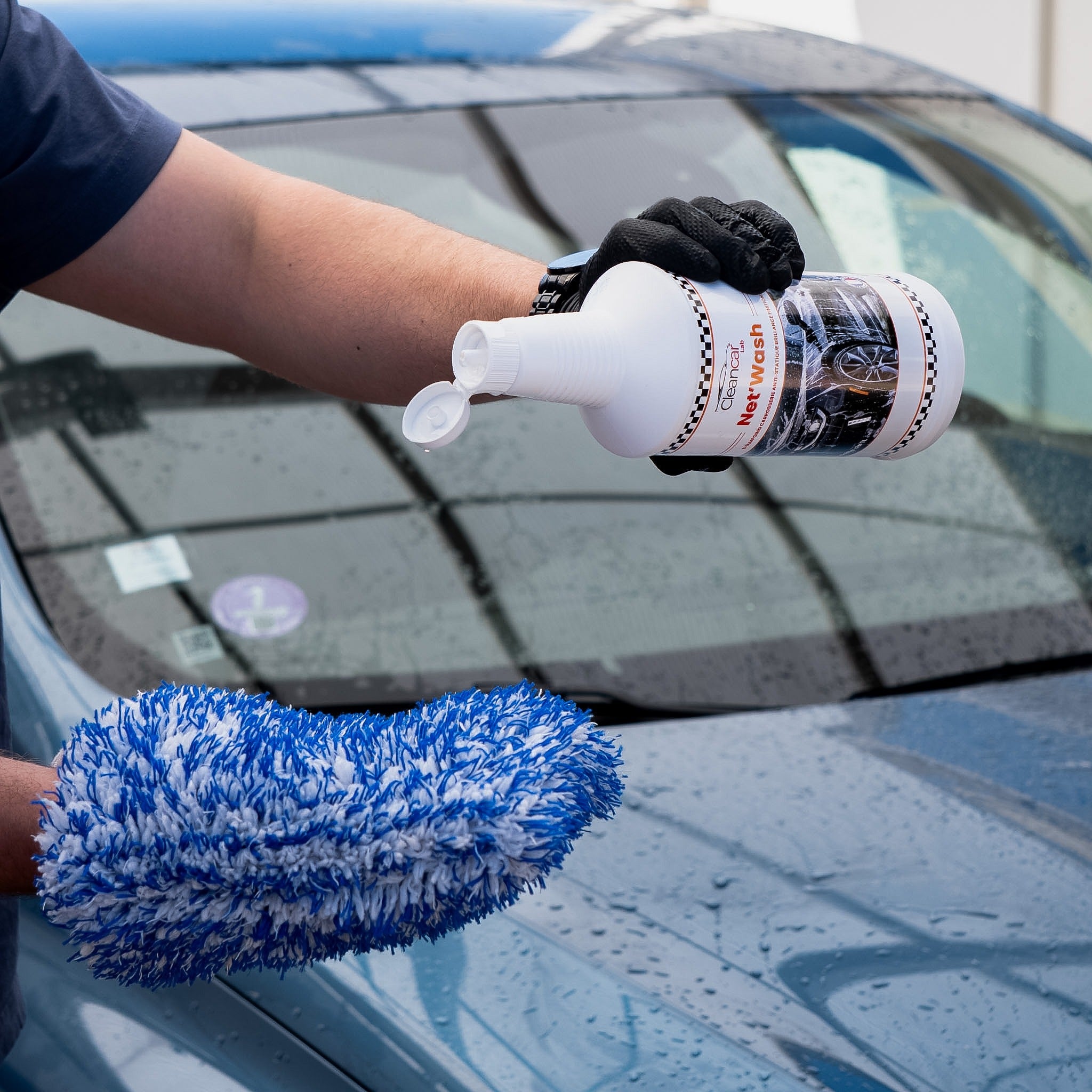 shampoing voiture professionnel mousse encapsulante