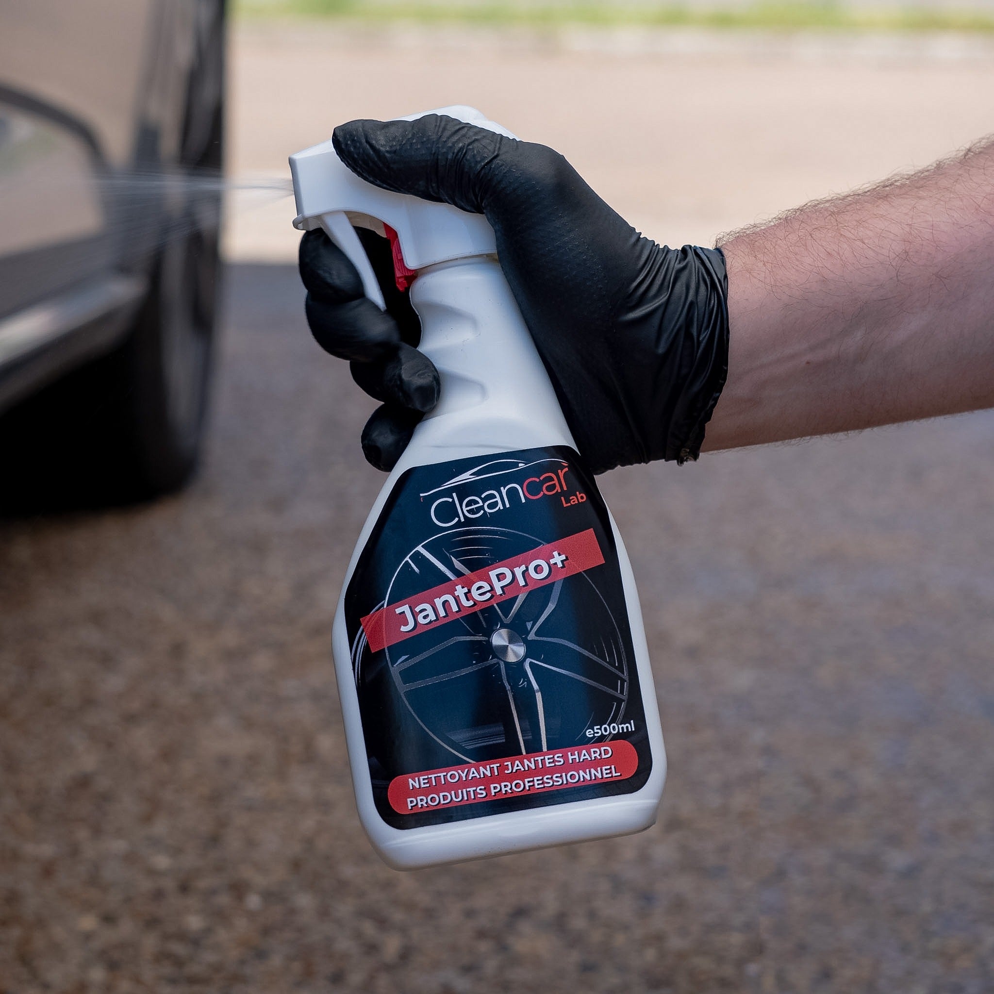 dégraissant jante auto poussière de frein bitume