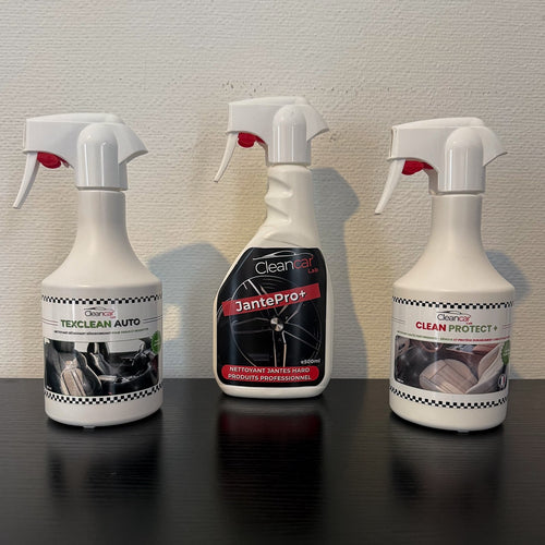 pack nettoyage voiture 3 produits made in france cleancar lab