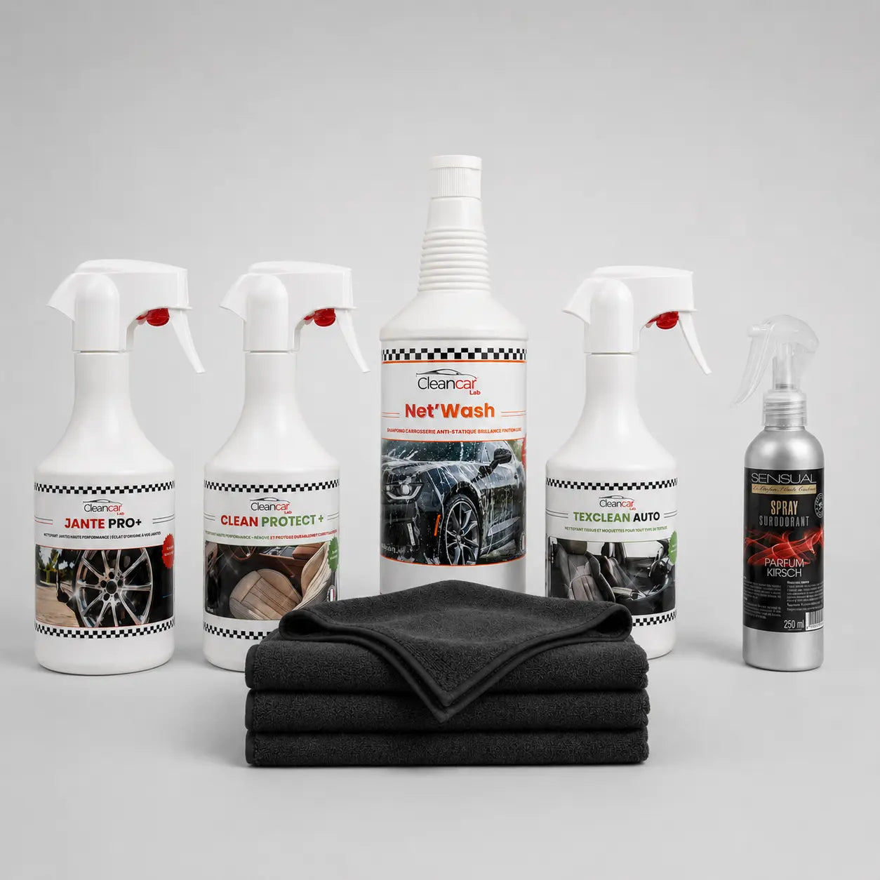 Kit Starter nettoyage voiture Cleancar Lab