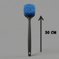brosse jante voiture microfibre 50cm cleancar lab